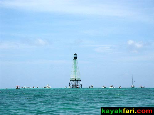 Alligator Reef Light kayakfari kayak lighthouse coral flex maslan aerial