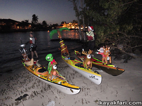 kayaking the 2014 boca raton holiday boat parade