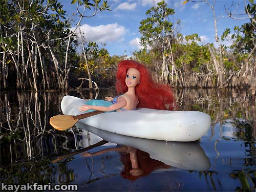 Flex Maslan everglades kayakfari photographer sexy daydream kayak valentines friday love art barbie romance fun dream