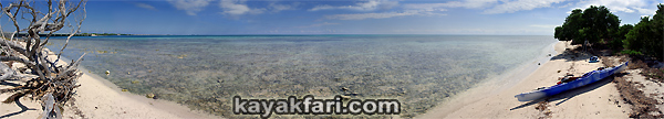 Flex Maslan kayakfari Bahia Honda kayak Keys park camp 7 mile bridge beach coral reef paddle panoramic photography