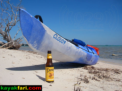 Flex Maslan Everglades kayakfari ranger led pour beer kayak Bahia Honda Light dive keys paddle coral photography