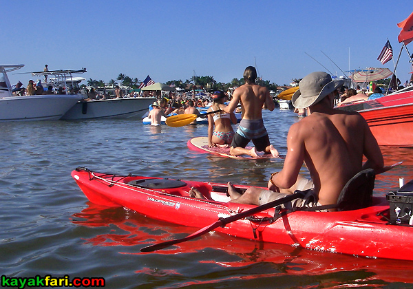 Flex Maslan kayakfari lake boca raton bash kayak party dj paddle 2016 pioneer park intracoastal fun bikini beach beer