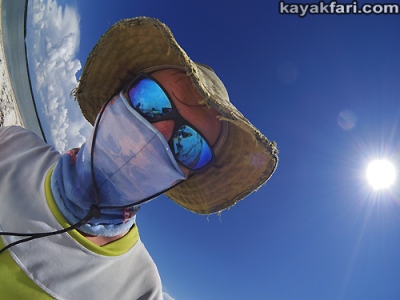 Flex Maslan Kayakfari Fisheye Photography Everlades kayak Florida Bay paddle ten thousand islands sun