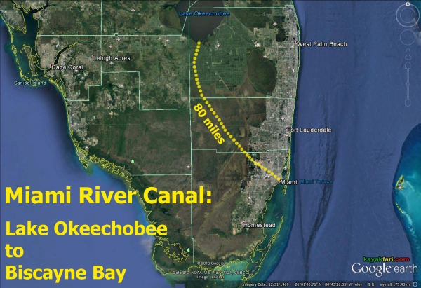 Flex Maslan kayak Miami river kayakfari paddle Biscayne bay south florida photography scenic history shipyard urban canal satellite