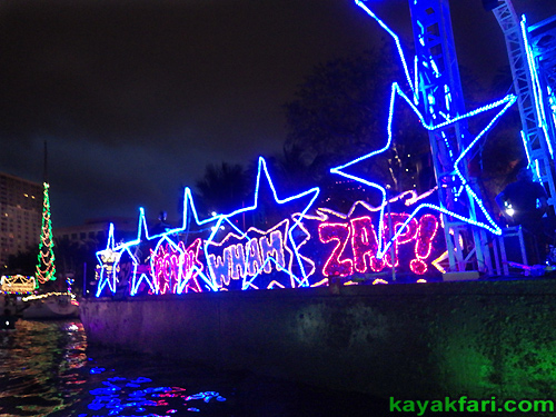 Flex Maslan Kayak Winterfest Boat Parade Christmas lights LED kayakfari Ft Lauderdale Holidays paddle photography 2016