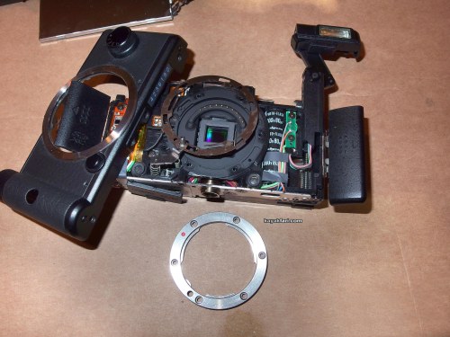 flex maslan kayakfari pentax q disassembly repair photo tech teardown lcd camera ilc replace