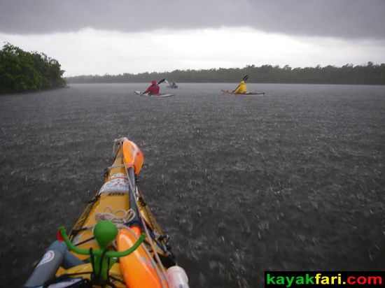 flex maslan kayakfari paddling rain sea kayak everglades photography song florida singing storm wet fun