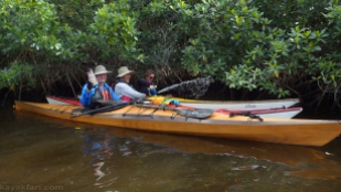 flex maslan kayakfari paddle kayak turner river everglades chokoloskee mangrove tunnel creek mound south florida