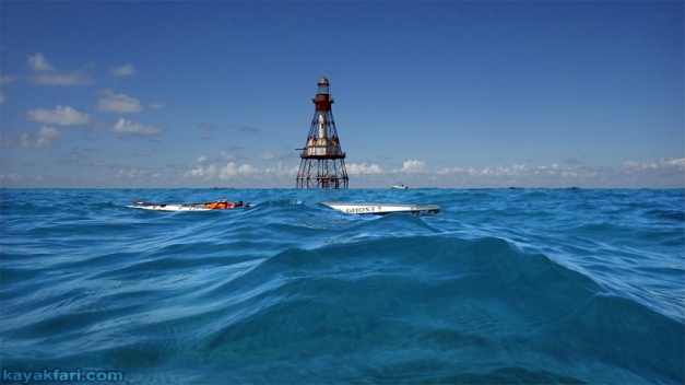 flex maslan Kayakfari reef fowey rocks lighthouse kayak paddle dive wreck photography surfski miami history