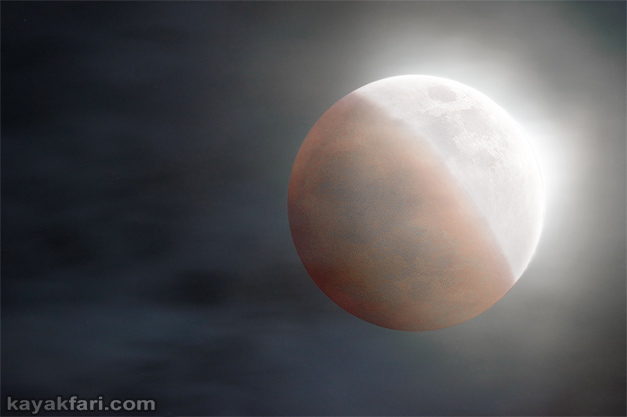 flex maslan kayakfari eclipse lunar blood full moon total photography kayak umbra penumbra 2022